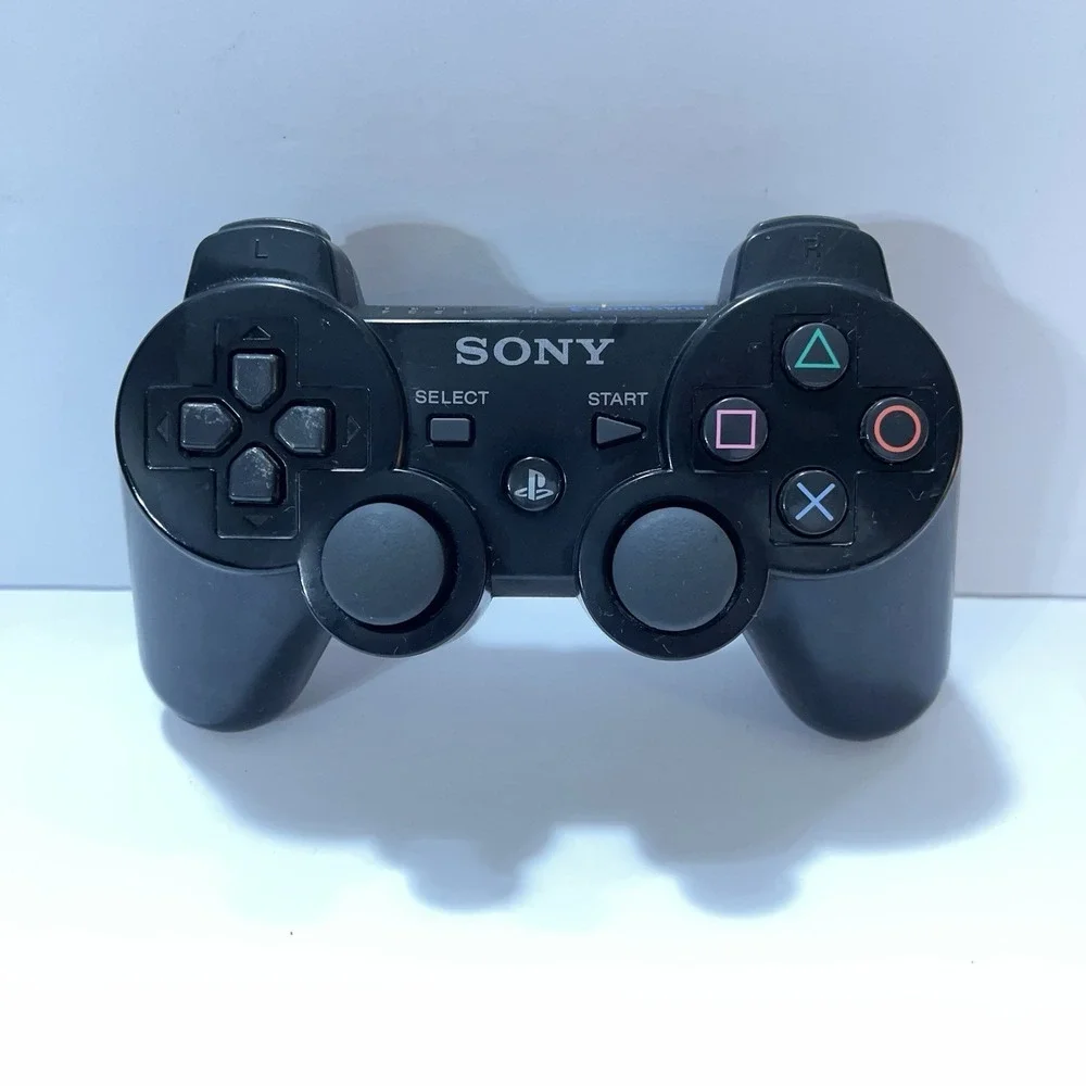 Sony PlayStation 3 PS3 Wireless Black Official OEM Controller CECHZC2U Tested